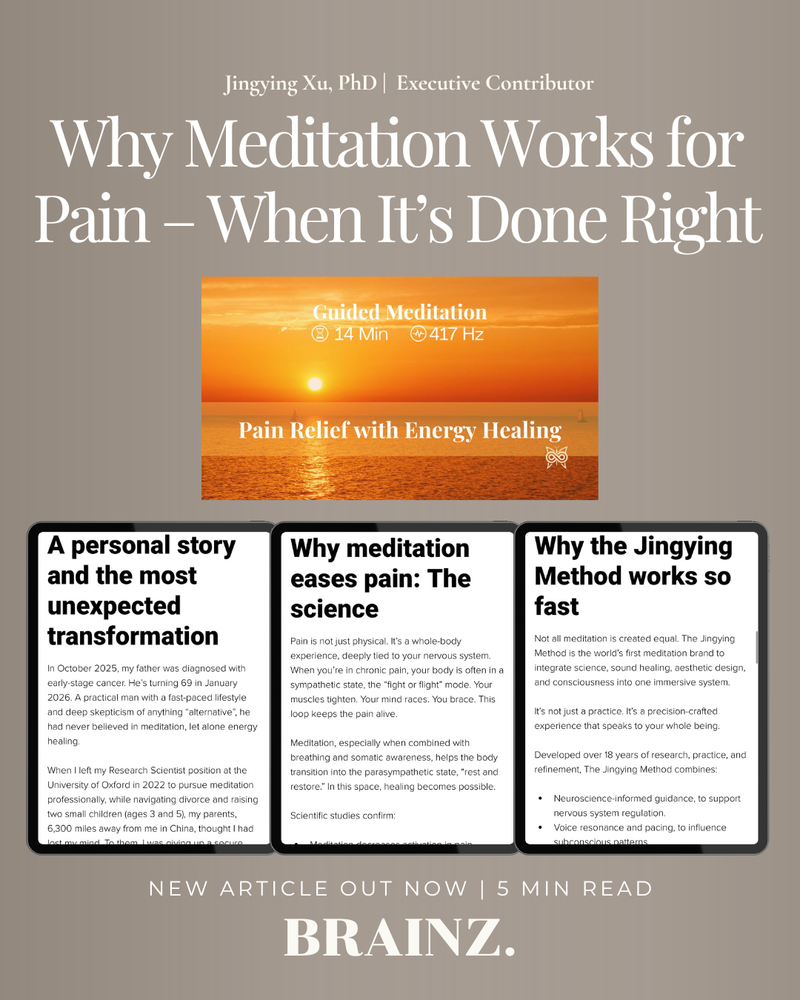 Why Meditation Works for Pain – When It’s Done Right